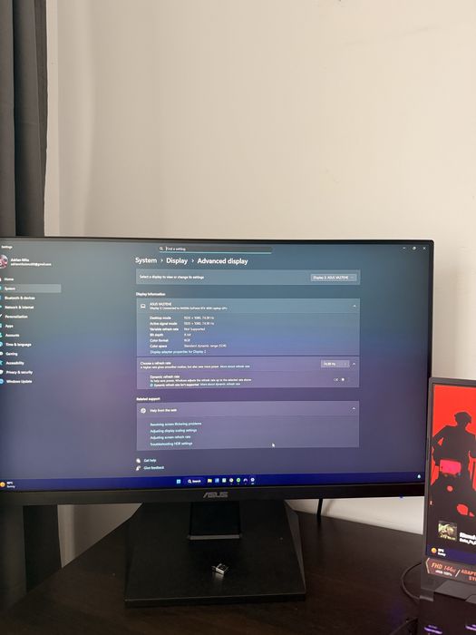 Monitor Asus 27inch