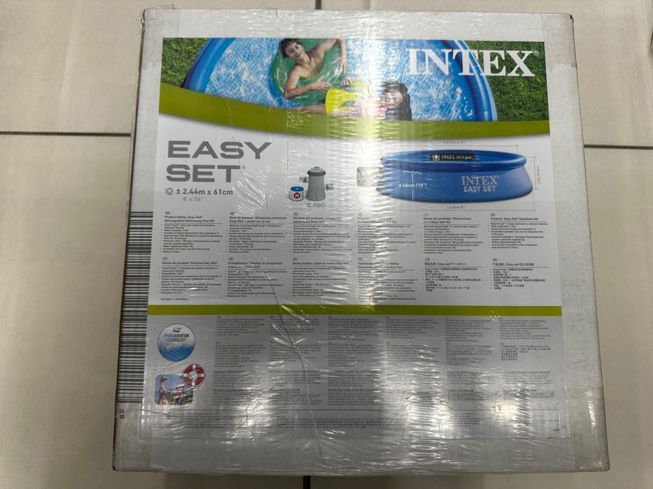 INTEX easy set басейн 2.4м