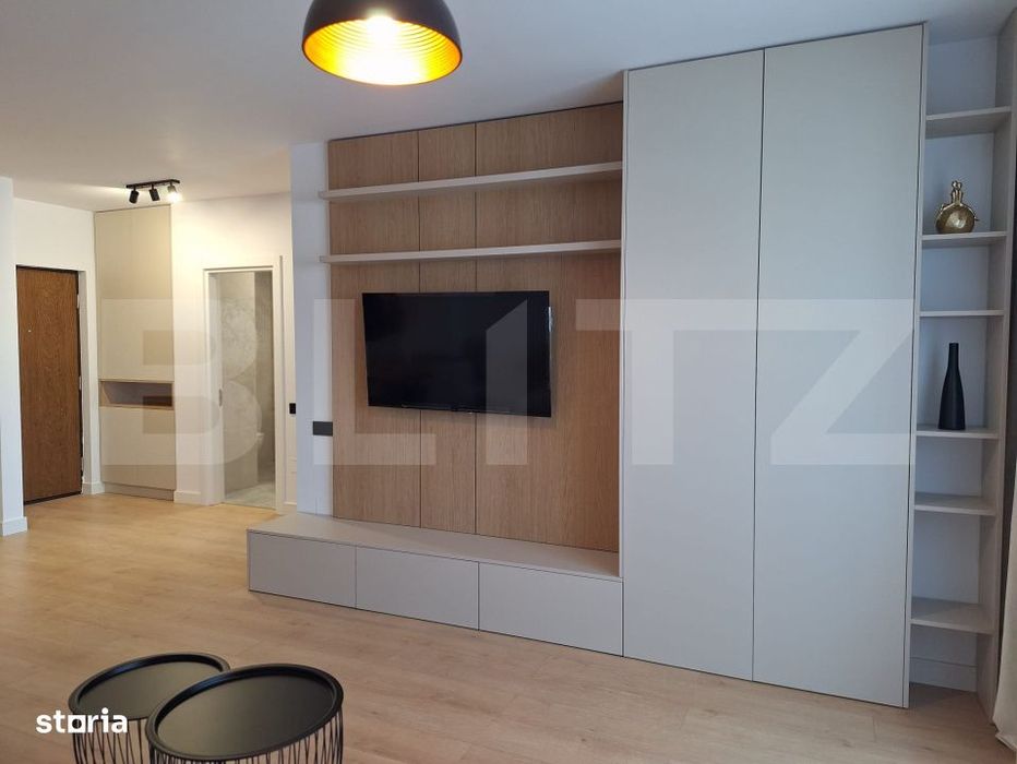 Apartament lux 2 camere 45 mp, terasa 10.50 mp, etaj intermediar, gara