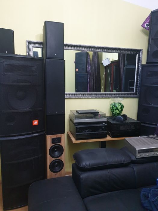 boxe Braun Atelier Ads ls130 monitoare studio M90 cm7 Linkwitz Riley