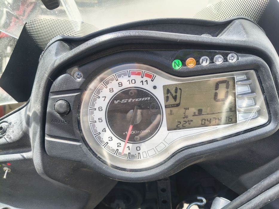 Vand Suzuki VStrom DL650, ABS, 2012
