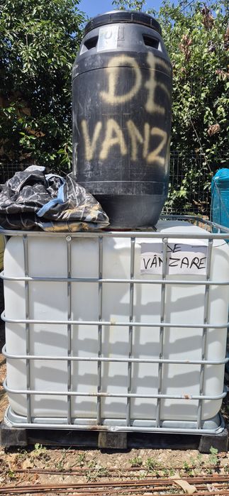 Bazine 1000 l butoaie 200 l saci 1200 kg