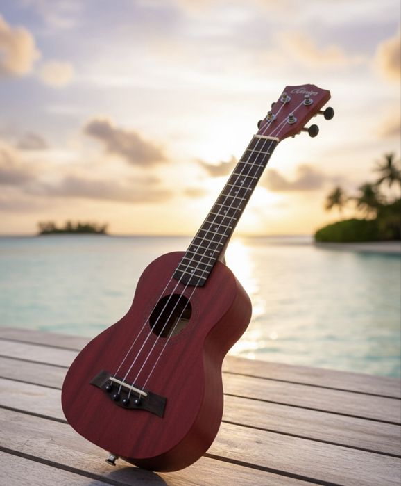 Бардовая укулеле