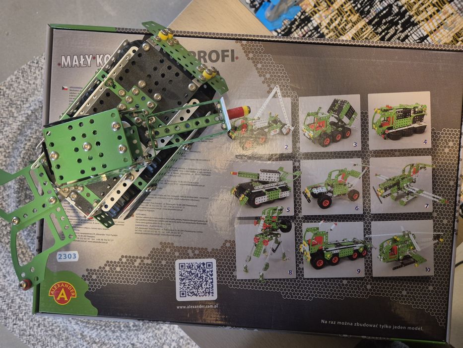 Joc Konstructor PROFI metalic