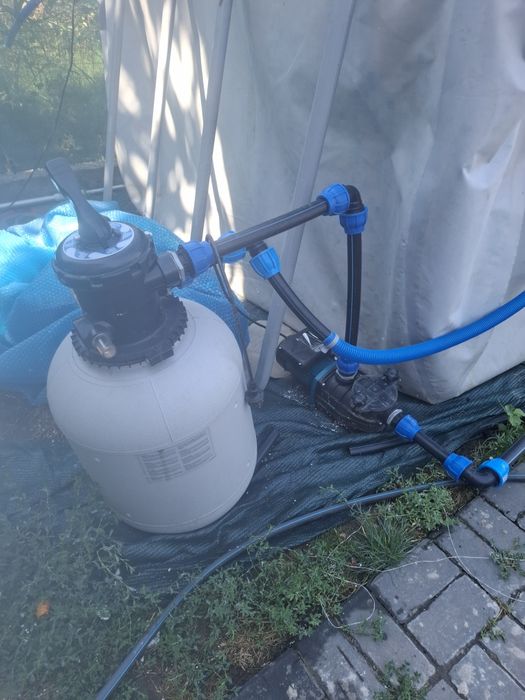 Vand pompa + filtru cu nisip