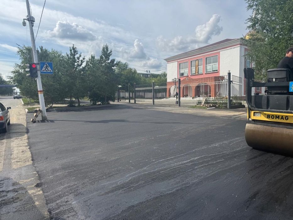 Асфальтирование и благоустройство дорог