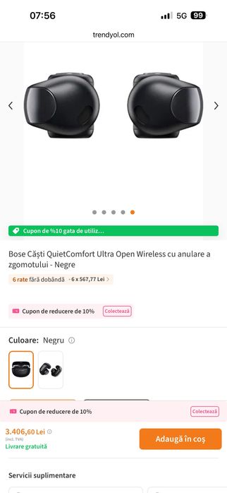 casti bose pentru urechii