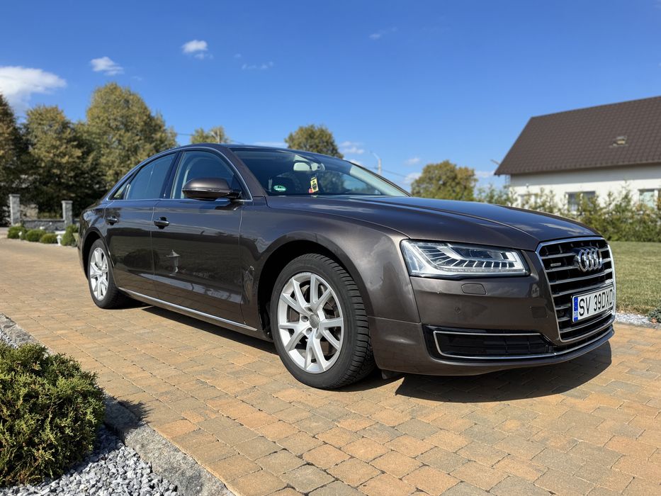 Audi a8 d4 3.0 d  2015 incalzire masaj ventilatie design selection perdelute