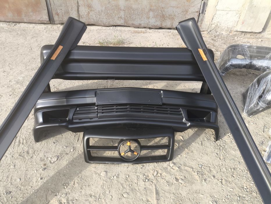 бампера пороги спойлера решетки радиатора на Мерседес w201 (190)