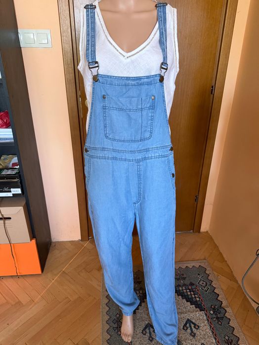 Дънков гащеризон Ganni, размер S