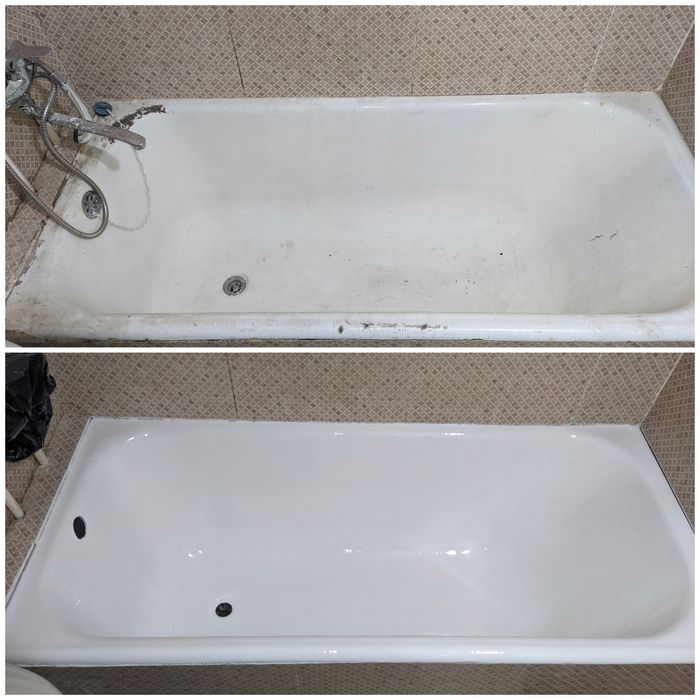 Реставрация ванн, эмалировка ванн,покраска ванн, ремонт ванн.