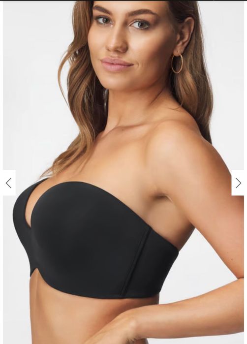 Sutien Wonderbra Ultimate Strapless bardot Double Push-Up, fără balene