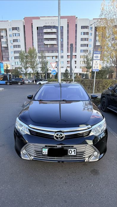 АРЕНДА АВТО С ВЫКУПОМ TOYOTA CAMRY 55 европеец, 2016 года, с салона.