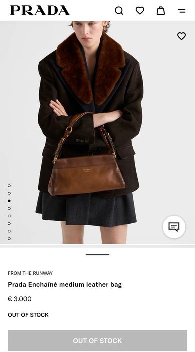 PRADA Enchaîné  дамска чанта