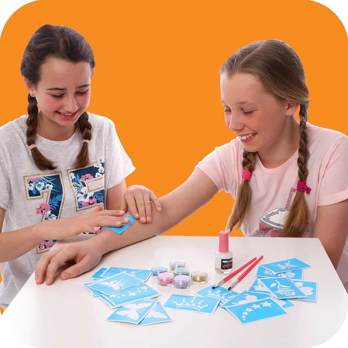 Комплект глитер татуировки за деца – 33 части