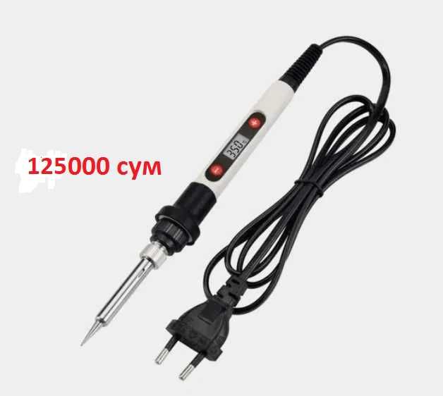 Новый электрический паяльник + набор JCD 908S 80W  3 варианта