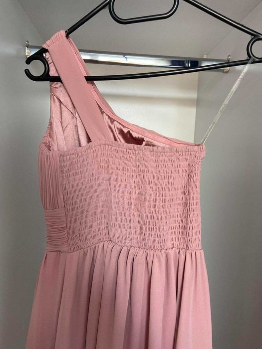 Официална рокля пепел от рози - размер С / S