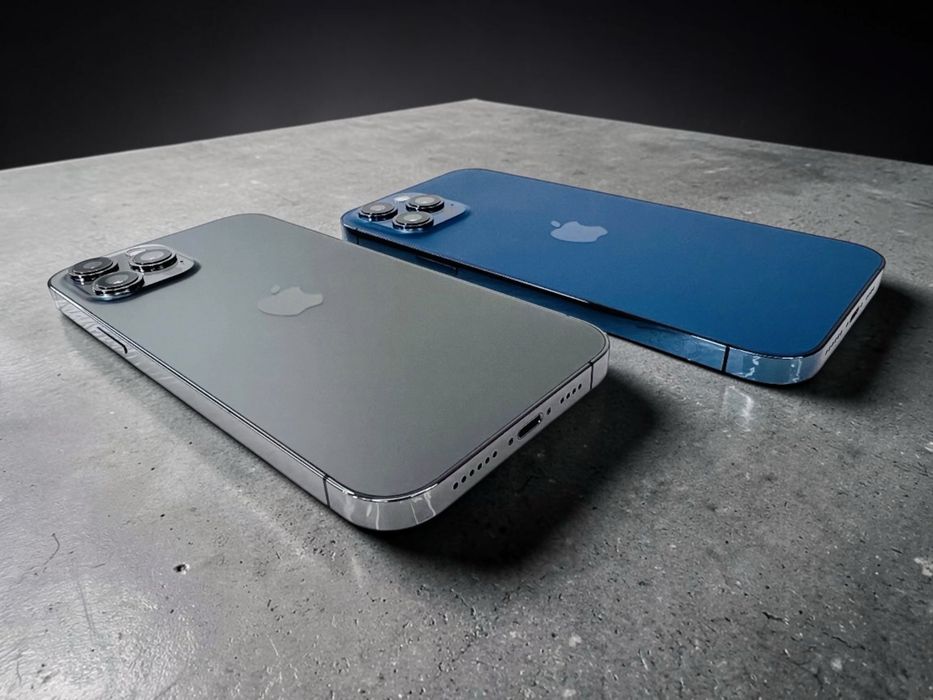 Apple iPhone 12 Pro Max 256GB Blue / Graphite 100% Батерия! Гаранция!
