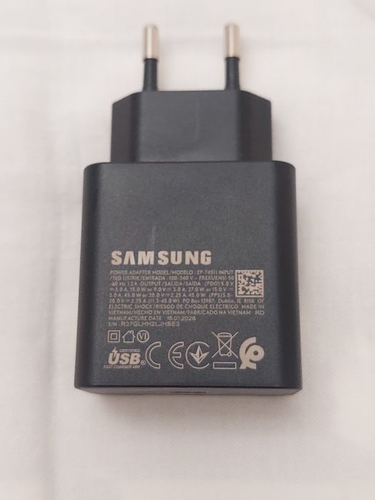 оригинальная зарядка Samsung 45w