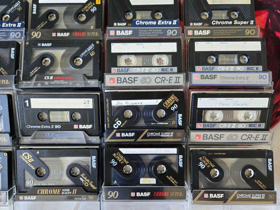 Casete audio BASF 60 si 90 minute chrome