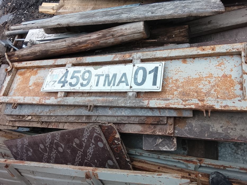 Борт на газель задний