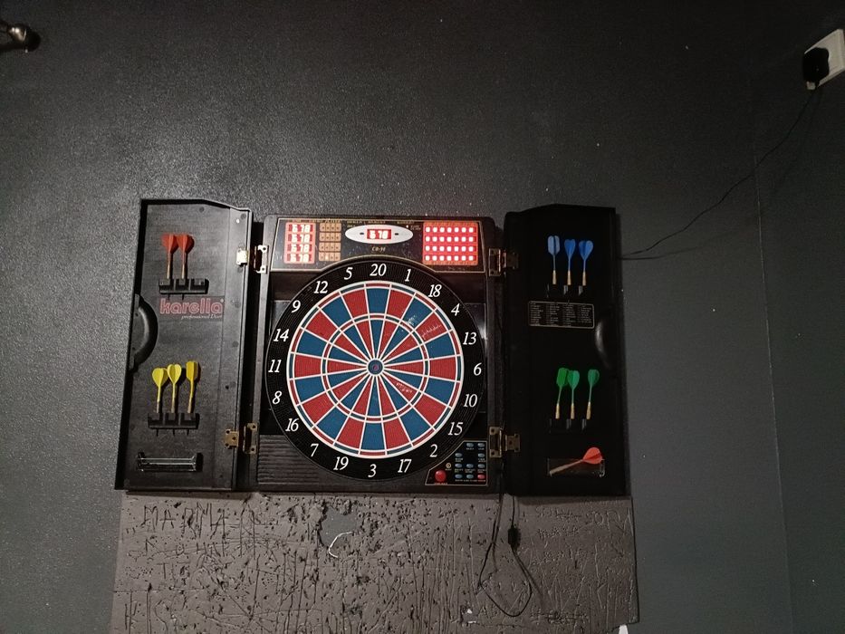 Darts hobby interior