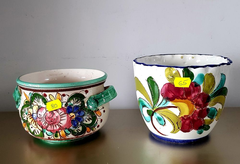 Bol/ghiveci vechi din ceramică