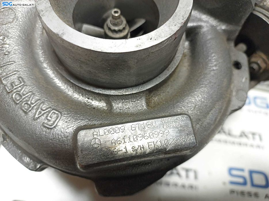 Turbo Turbina Turbosuflanta Mercedes Clasa C Class W203 C200 C220 2.2 CDI OM 611 611962 611963 2001 - 2007 Cod A6110960999 [X3876]