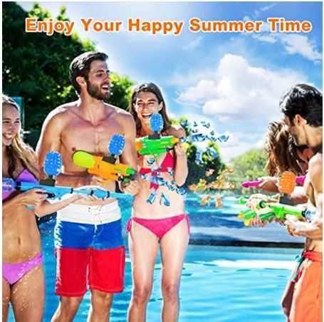 Автоматична електрическа пейнтбол пушка  M416 с очила, гелови топчета