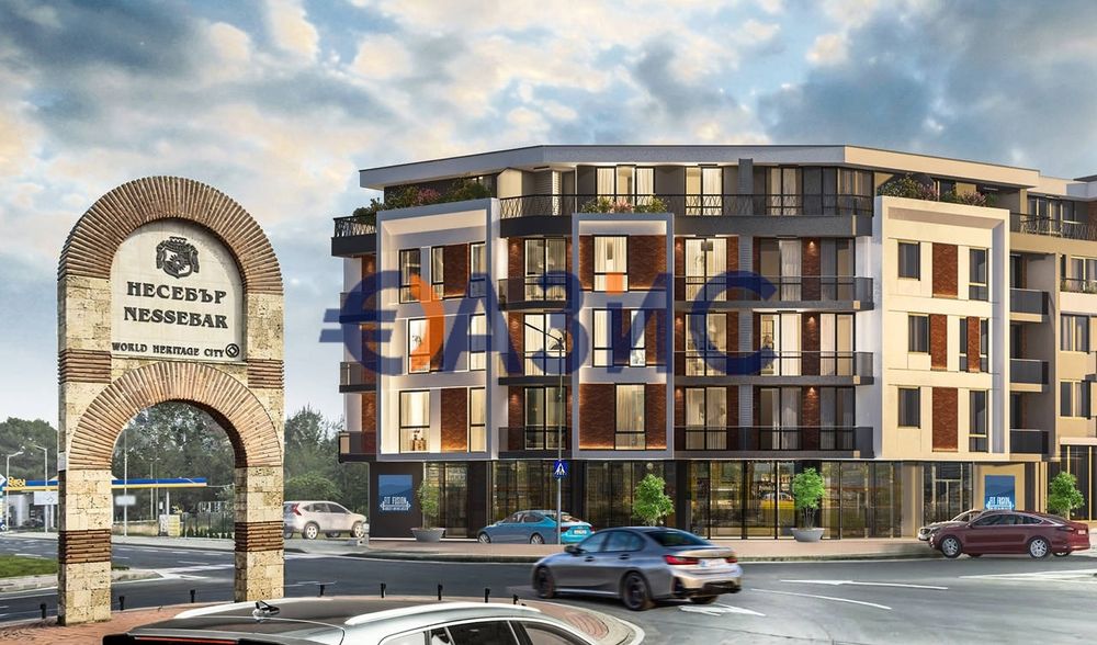 Апартамент с 2 спални в комплекс Melia Florence в Несебър, България, 80,61 кв. м, 116891 евро #33675208