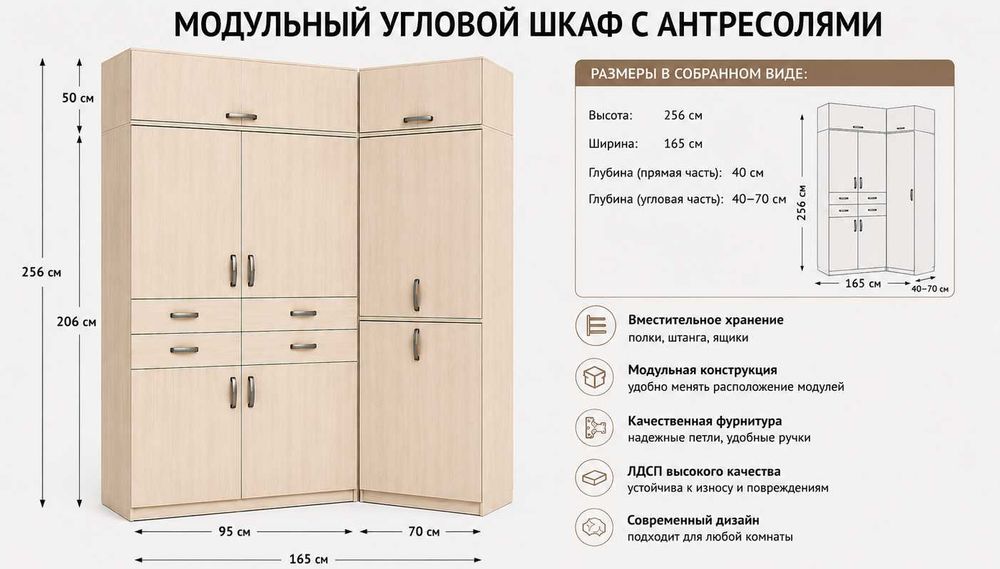 Шкаф в детскую комнату или спальню