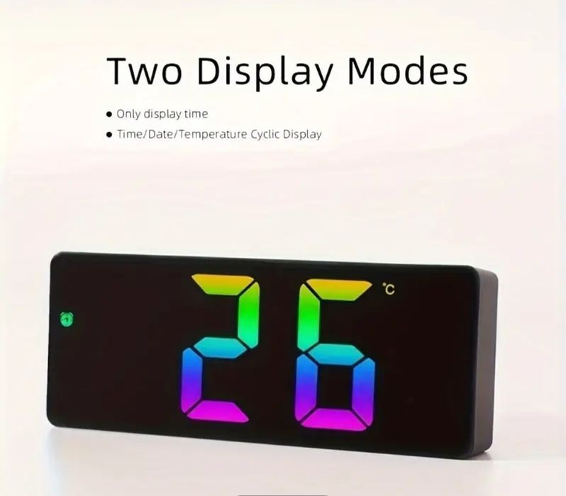 Ceas digital Led cu afișaj mare