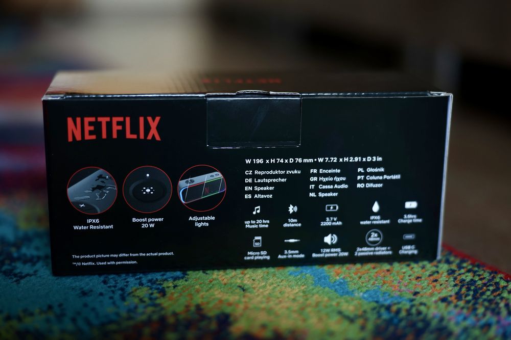 Boxa NETFLIX de la OMV