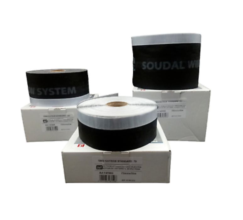 Soudal - Banda etansare tamplarie PVC. Bariera de vapori termopan