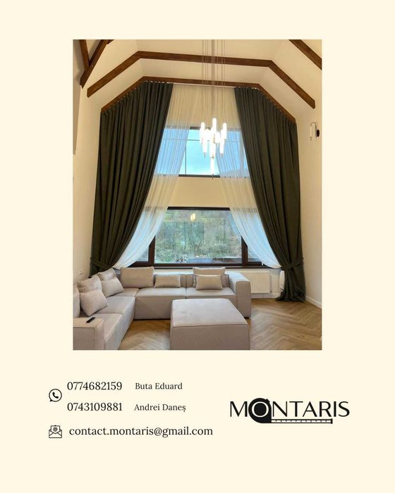 Mobila la comanda, perdele & draperii