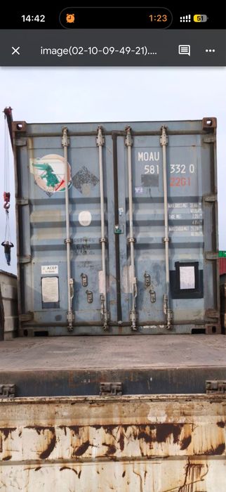 Контейнер 20 футов новый высокий 2,9м