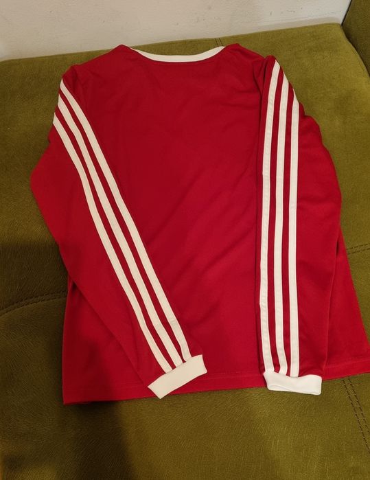 ADIDAS червена спортна тениска 12 години