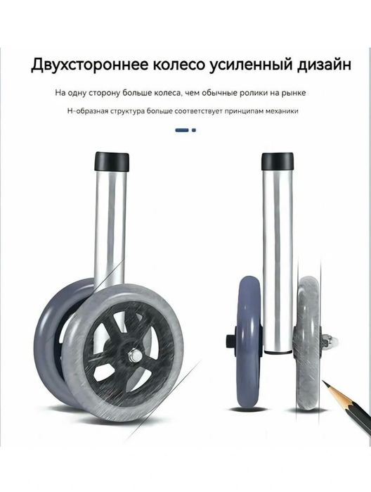 Ходунки на колесах с сидением