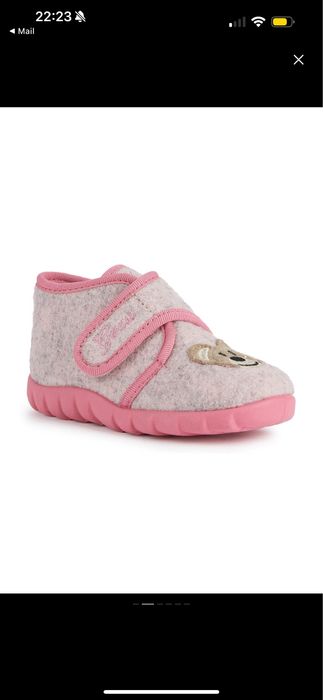 Детски пантофи за момиче Geox, 26 номер