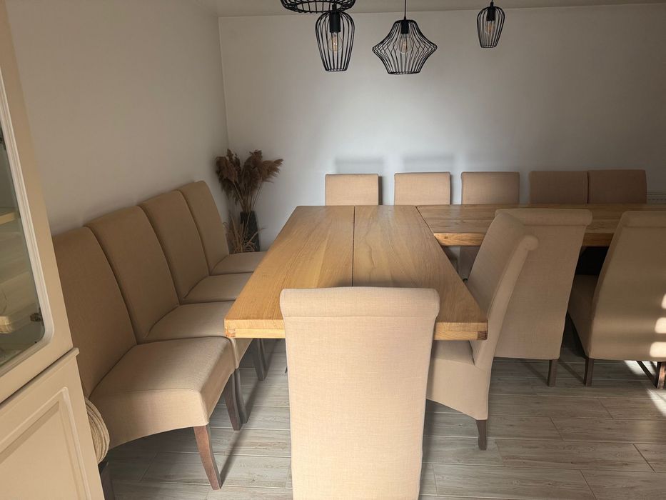 Scaune tapitate lemn masiv