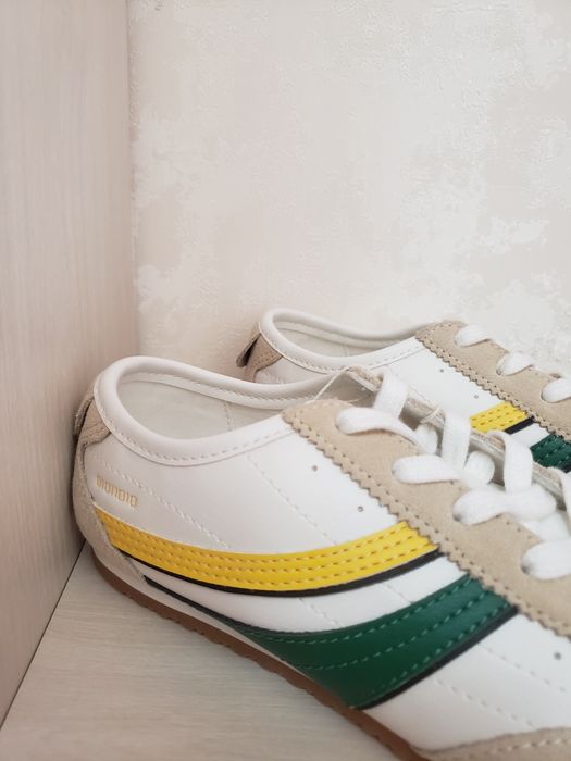 Кроссовки Zara,кожа+замша,для мальчиков и девочек,выходные,35 размер