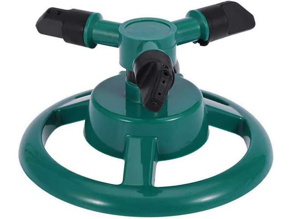 Aspersor Rotativ 360° pentru Grădină și Gazon | 3 Brațe Rotative | Conectare Universală