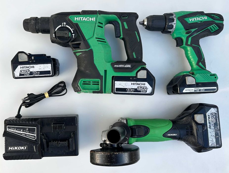 Hitachi / HiKoki - Сет от акумулаторни машини 18V