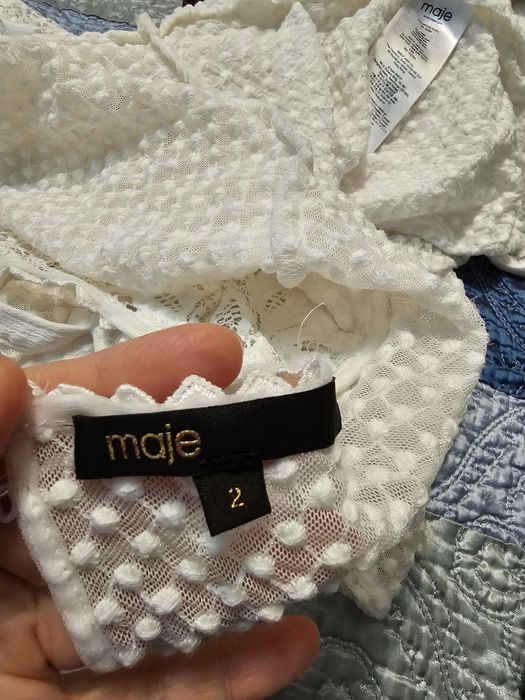Maje блузка гипюр