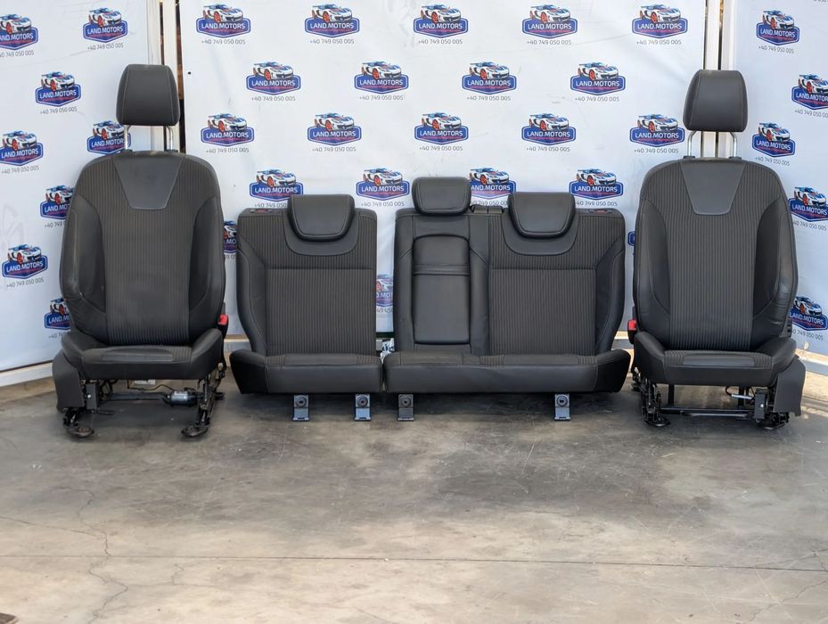 INTERIOR PIELE + TEXTIL / SCAUNE + BANCHETE FORD FOCUS MK3 2013 1.6 DIESEL UNIVERSAL COD OEM 1839386 / 1824828 / 1824830 / 1824826 / 2011-2015