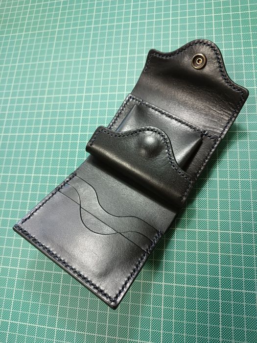 Портфейл от естествена кожа ръчна изработка