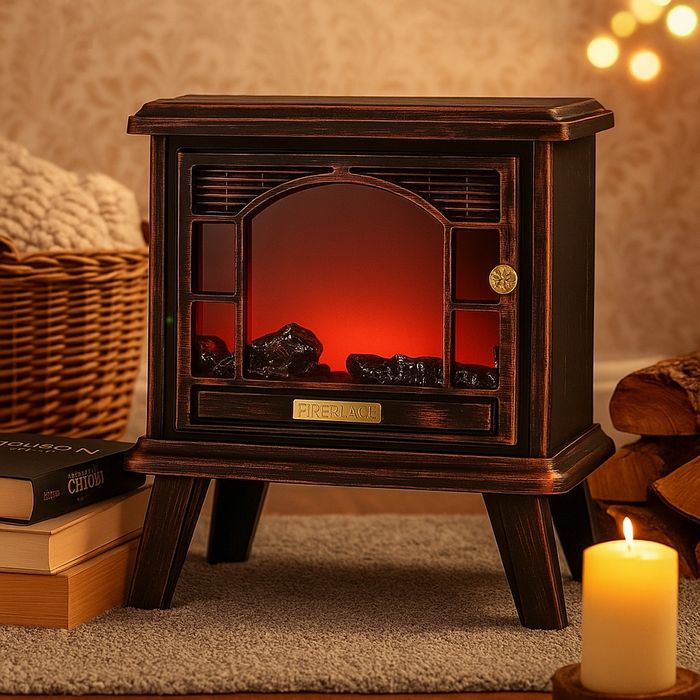 Ретро камина с ефект на пламък – уют и атмосфера навсякъде