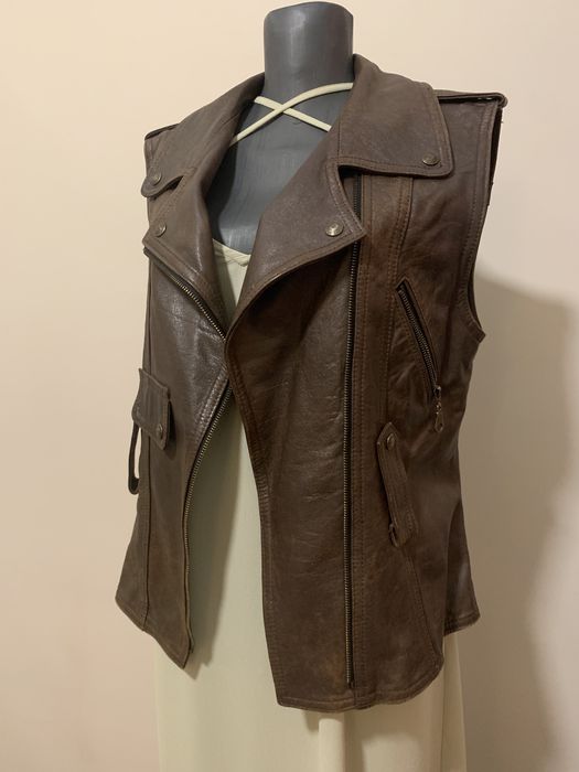 Оригинален кожен елек Foxbury traditional