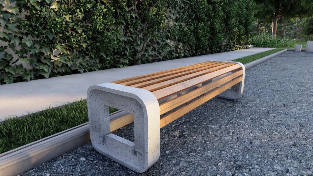 Урны из мрамора скамья