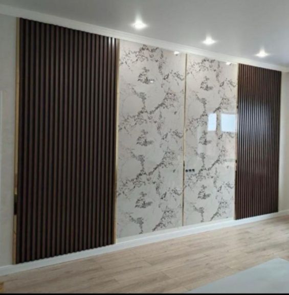 Гибкий мрамор, панель бамбук